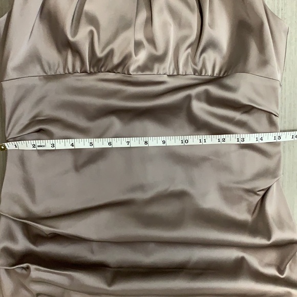 Suzi Chin for Maggy Boutique satin dress - Picture 13 of 14